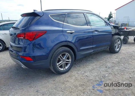 2018 Hyundai Santa Fe Sport 2.4L из США, поврежденный, VIN 5XYZUDLB6JG513426